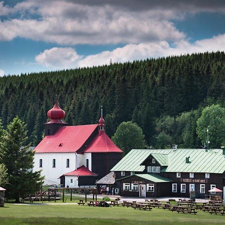 Krmelec U Kravi Hory Hotel Dolní Malá Úpa Buitenkant foto
