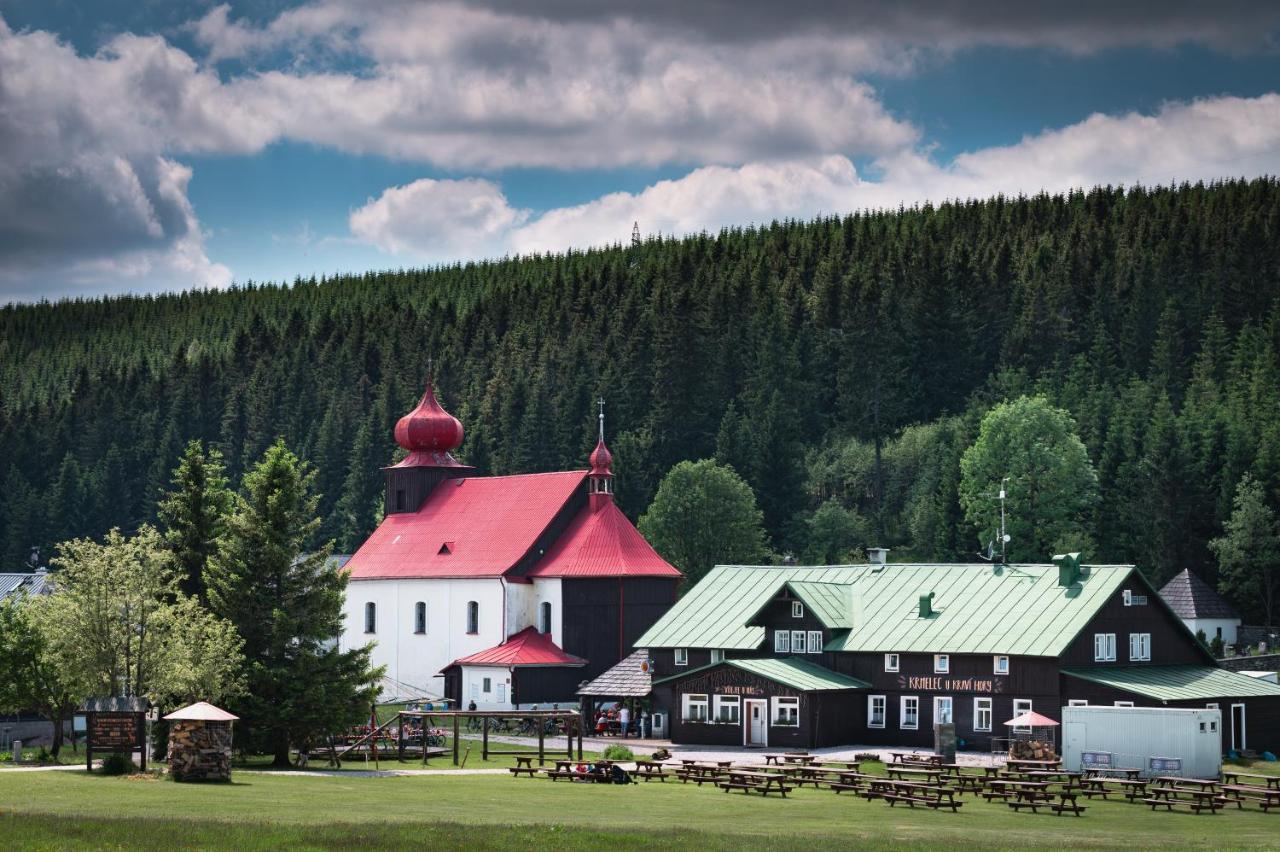 Krmelec U Kravi Hory Hotel Dolní Malá Úpa Buitenkant foto