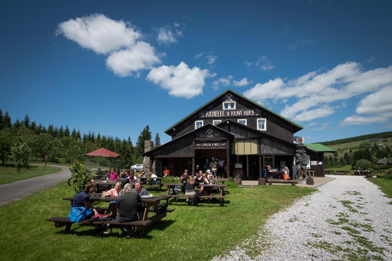 Krmelec U Kravi Hory Hotel Dolní Malá Úpa Buitenkant foto